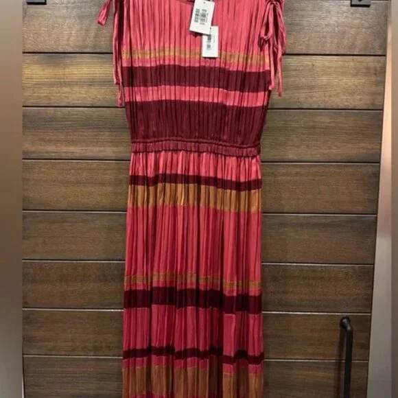 NWT Ulla Johnson Alyssa Dress in Cerise Size 8 - Picture 2 of 4